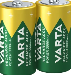 Varta 2 Piles rechargeables Ni-MH C (HR14)