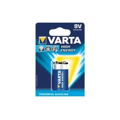Varta Pile Alcaline-2 piles 9V , 6f22 high energy