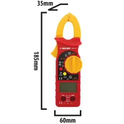 Velamp Pince ampèremétrique 7 fonctions. Ecran rétroéclairé