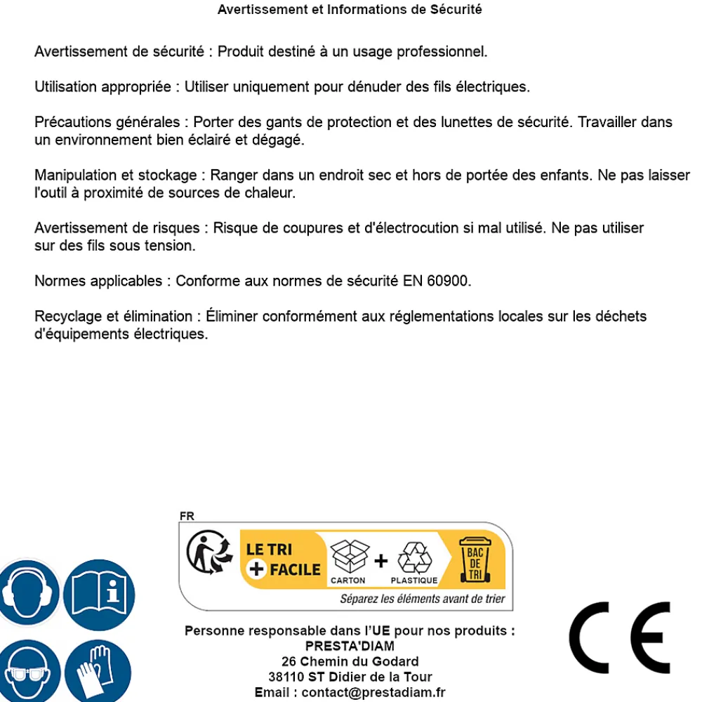 Silverline Pince À Dénuder-Pince à Dénuder Ajustable 2-en-1 170 mm - Outil Pratique pour Électriciens - Précision et Efficacité -