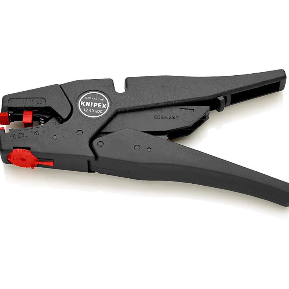 D44 Pince à dénuder auto-ajustable - 0.03-10.0 mm² - KNIPEX - 1240200
