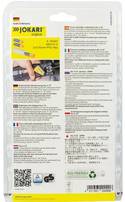 Jokari Pince à dénuder automatique pour câble de Ø6 à 16 mm