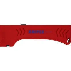 D44 Pince À Dénuder-Pince à dénuder universelle 446, 130 mm, pour câbles ronds et environnements humides : butée réglable, ambidextre et anti-chute.