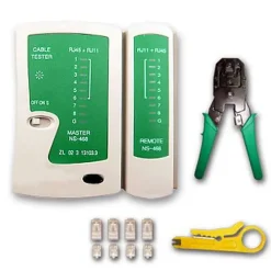 Linxor Pince et testeur câble réseau RJ45 -