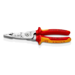 D44 Pince À Dénuder-Pince électrique 5 en 1 métrique KINPEX 13 76 200 ME, dénudage coupe torsion