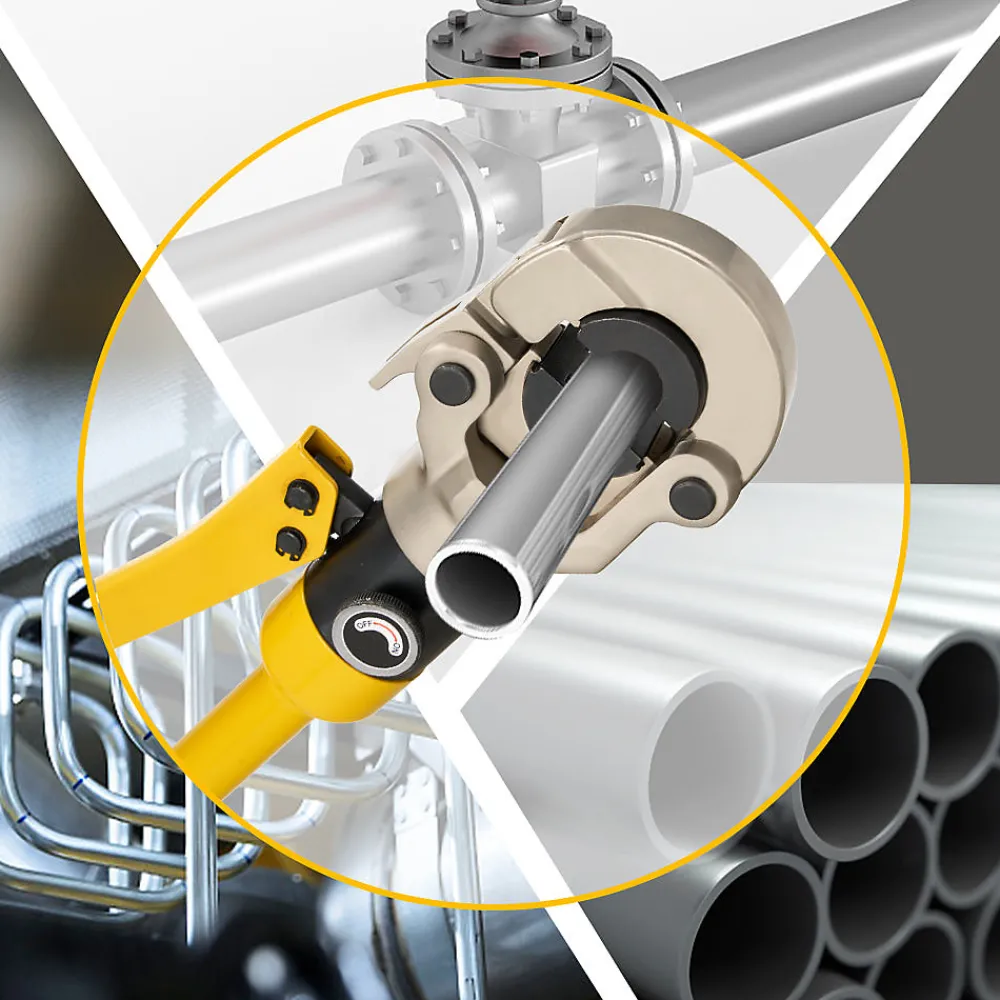 Teeno Pince à Sertir Multicouche 100kn, Pour Raccords sur Tubes: TH16, TH20, TH26, TH32