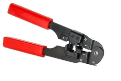 Diall Câble Et Connectique Réseau-Pince à sertir RJ45 Blyss Noir et rouge