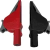Zenitech 2 pinces Ø4 mm de sécurité large ouverture