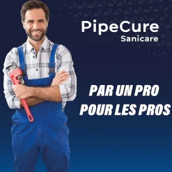 Pipecure Ébavureur Et Évaseur-Sanicare, Kit de 4 Diametres Alesoirs PVC pour Professionnels (32,40,50 et 100 mm), Lame en carbure disponible