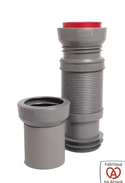 Ceta Tube Et Raccord Pehd-Pipe souple extensible MULTIBATI - Extensibilité: 320-670 mm - diam : canalisation 100-110 mm