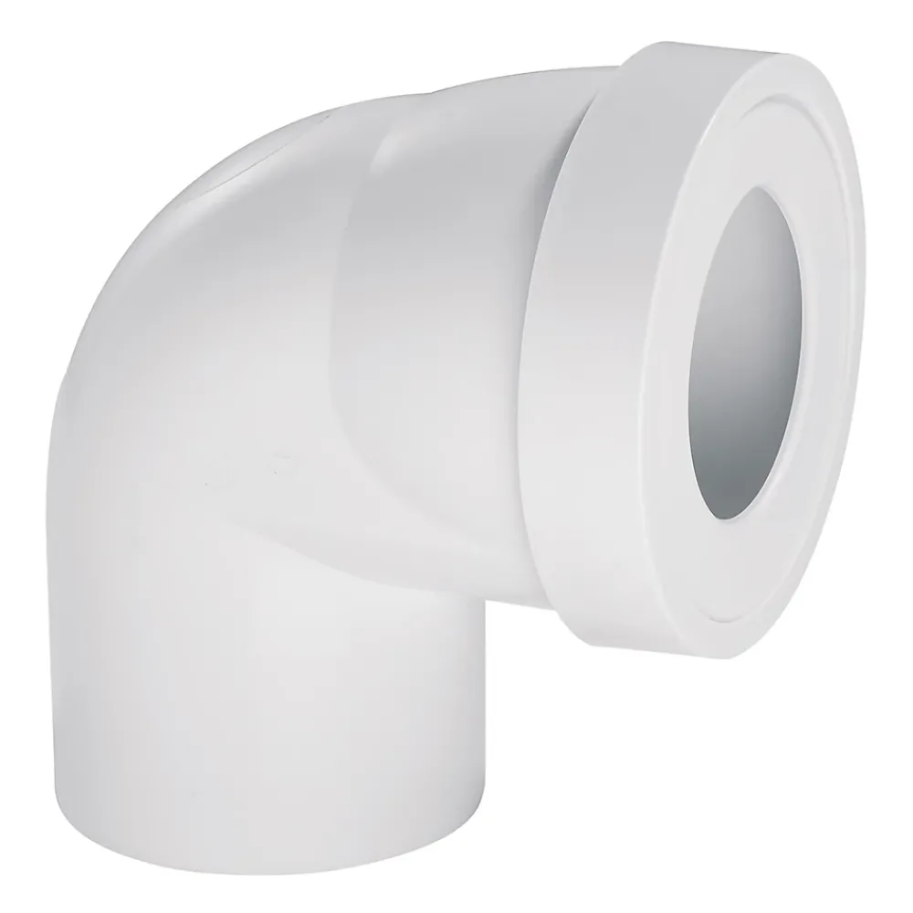 Wirquin Pipe WC courte coudée mâle 90°