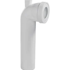 Wirquin Pipe WC longue coudée mâle avec piquage femelle Ø40 mm