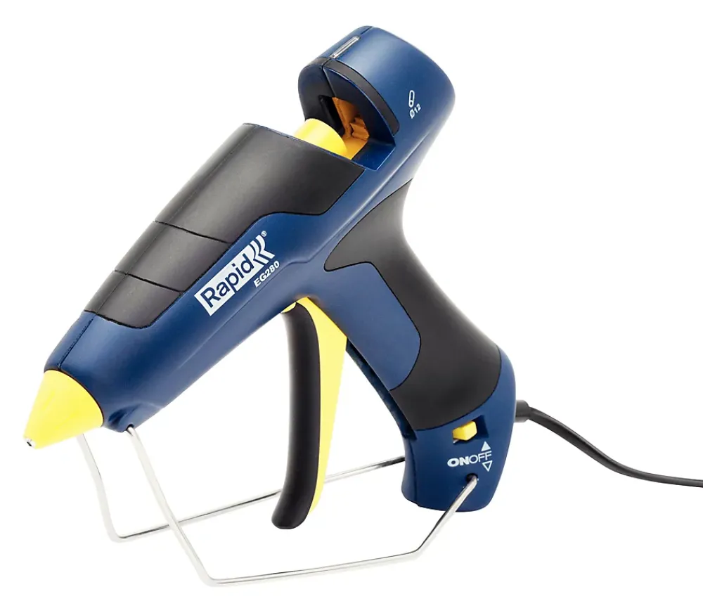 Rapid Pistolet à colle 12mm EG280 Haute performance avec buse interchangeable