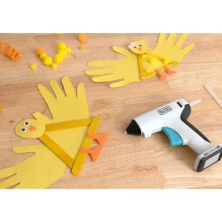 Black+Decker Pistolet À Colle-Pistolet À Colle Sans Fil 3,6V - BCGL115-XJ - Avec 20 Sticks De Colle