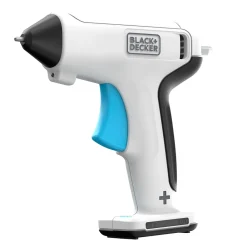 Black+Decker Pistolet À Colle-Pistolet À Colle Sans Fil 3,6V - BCGL115-XJ - Avec 20 Sticks De Colle