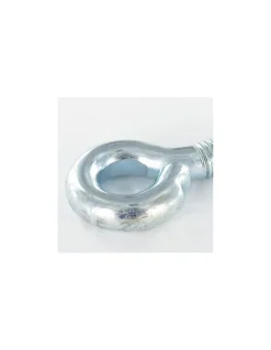 Vis Express Piton Métaux M4X25 Diamètre Oeil 6 Acier zingué - 10 pièces