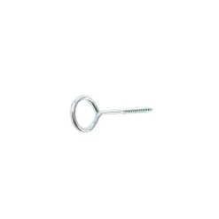 Diall Piton à vis longs en acier zingué 65x27 mm - 100 pièces