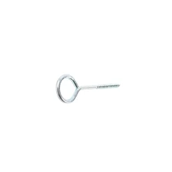 Diall Piton À Visser-Piton à vis longs en acier zingué 90x32 mm - 5 pièces