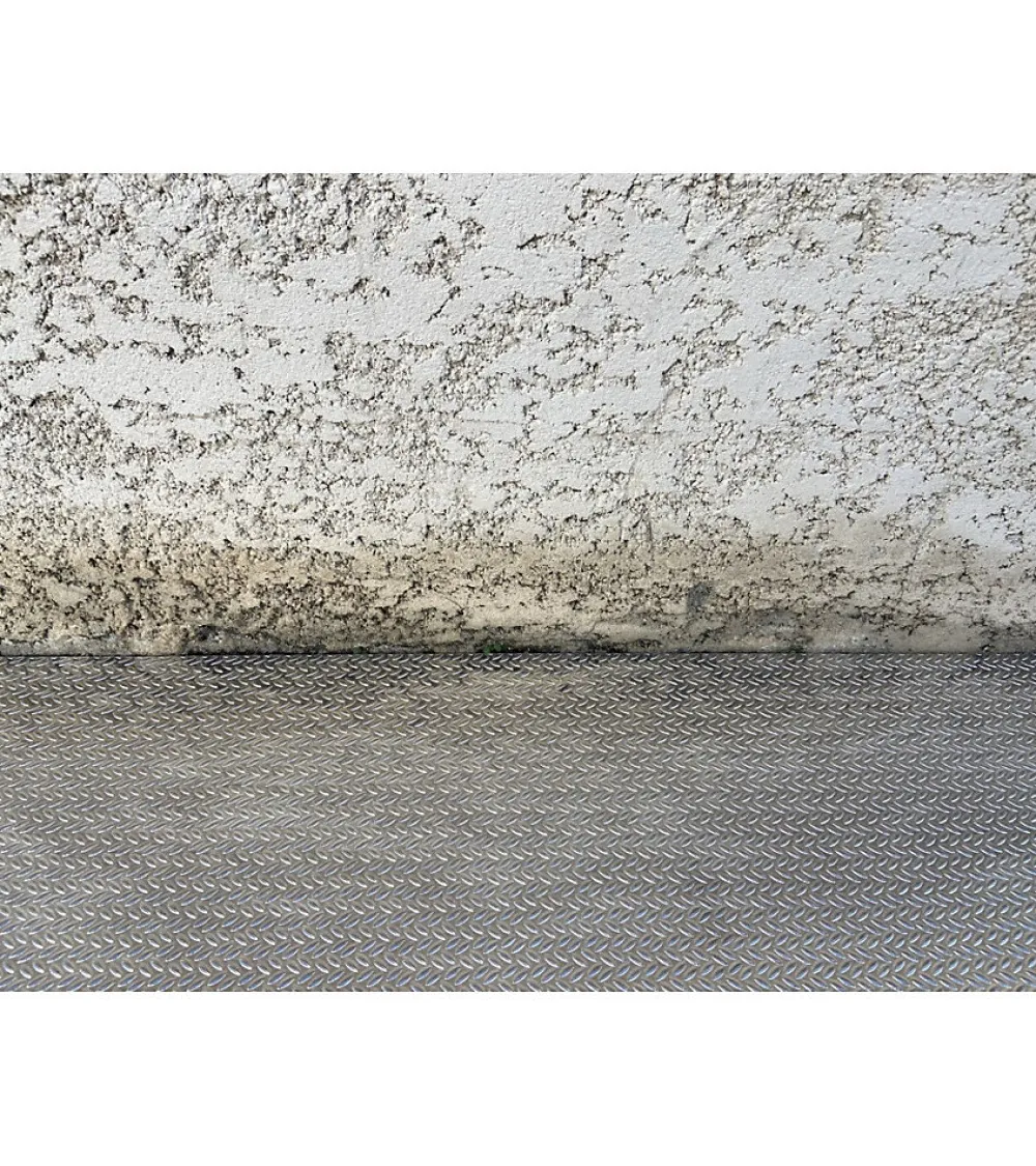 Alucouleur Plaque Aluminium Grain de riz, ép. 1/2mm, Hauteur 15cm x Largeur 40cm
