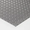 Alucouleur Plaque Aluminium Grain de riz, ép. 1/2mm, Hauteur 10cm x Largeur 40cm