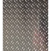 Alucouleur Tôle-Plaque Aluminium Grain de riz, ép. 1/2mm, Hauteur 65cm x Largeur 60cm