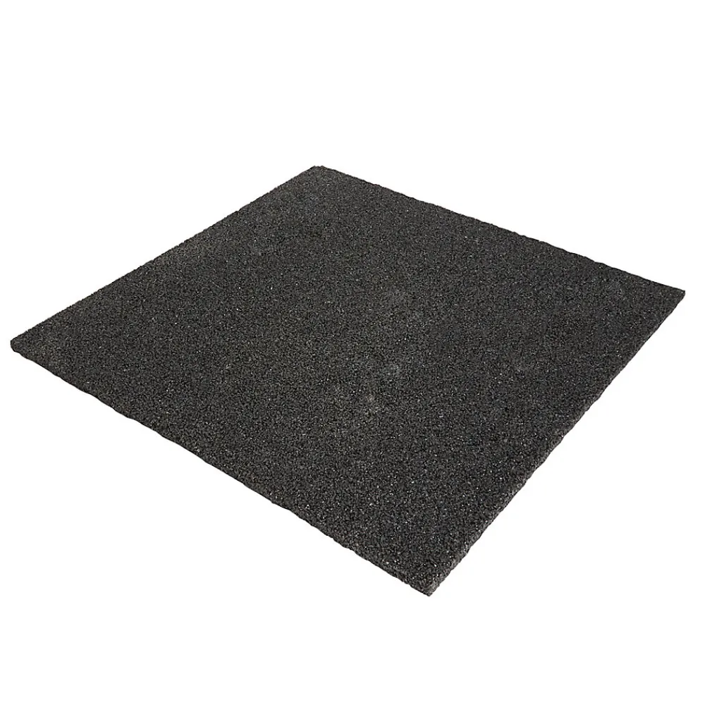 Diall Patin, Feutre Et Embout-Plaque anti-vibration en caoutchouc noir