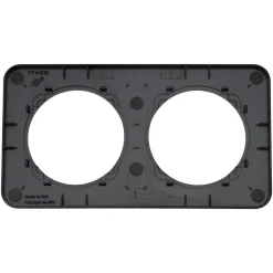 Jacobsen Plaque de finition double Espen bois noir à assembler