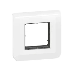 Legrand Plaque de finition 2 modules Mosaïc 0 994 72 coloris blanc l.82 x P.9 x H.82 mm