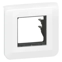 Legrand Plaque de finition 2 modules Mosaïc 0 994 71 coloris blanc l.82 x P.9 x H.82 mm