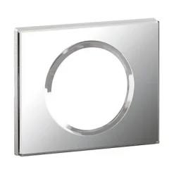 Legrand Plaque De Finition Pour Interrupteur Et Prise À Composer-Plaque de finition 1 poste Céliane 0 691 21 coloris verre miroir l.100 x P.8,5 x H.82 mm