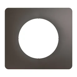 Legrand Plaque de finition 1 poste Céliane CP1021 coloris gris cendré l.90 x P.9 x H.82 mm