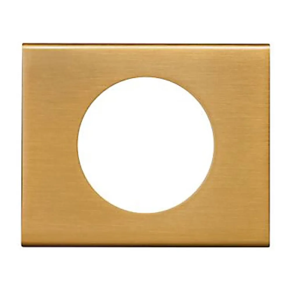 Legrand Plaque De Finition Pour Interrupteur Et Prise À Composer-Plaque de finition 1 poste Céliane 0 691 31 coloris bronze doré l.100 x P.8,5 x H.82 mm