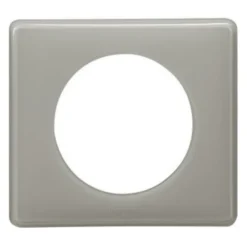 Legrand Plaque De Finition Pour Interrupteur Et Prise À Composer-Plaque de finition 1 poste Céliane 0 988 23 coloris laqué galet l.90 x P.8,5 x H.82 mm