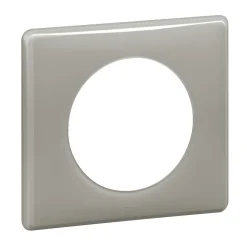 Legrand Plaque De Finition Pour Interrupteur Et Prise À Composer-Plaque de finition 1 poste Céliane 0 988 23 coloris laqué galet l.90 x P.8,5 x H.82 mm