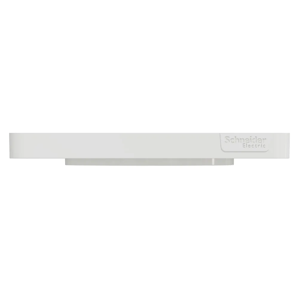 Schneider Electric Plaque De Finition Pour Interrupteur Et Prise À Composer-Plaque de finition 1 poste Odace Touch S520802 coloris blanc l.85 x P.10 x H.85 mm