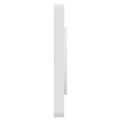 Schneider Electric Plaque De Finition Pour Interrupteur Et Prise À Composer-Plaque de finition 1 poste Odace Touch S520802 coloris blanc l.85 x P.10 x H.85 mm