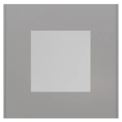 Schneider Electric Plaque de finition 1 poste Unica Déco Essentielle NU600230 coloris aluminium l.88,6 x P.10,25 x H.85 mm