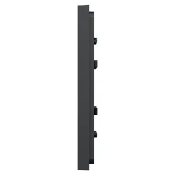 Schneider Electric Plaque De Finition Pour Interrupteur Et Prise À Composer-Plaque de finition 1 poste Unica Déco Essentielle NU600254 coloris anthracite l.88,6 x P.10,25 x H.85 mm