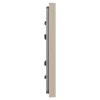 Schneider Electric Plaque de finition 1 poste Unica Déco Essentielle NU600226 coloris taupe l.88,6 x P.10,25 x H.85 mm