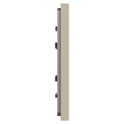 Schneider Electric Plaque de finition 1 poste Unica Déco Essentielle NU600226 coloris taupe l.88,6 x P.10,25 x H.85 mm