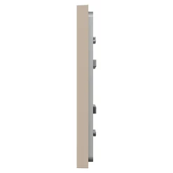 Schneider Electric Plaque de finition 1 poste Unica Déco Essentielle NU600226 coloris taupe l.88,6 x P.10,25 x H.85 mm