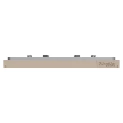 Schneider Electric Plaque de finition 1 poste Unica Déco Essentielle NU600226 coloris taupe l.88,6 x P.10,25 x H.85 mm