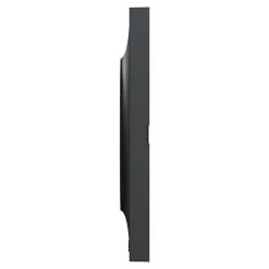 Schneider Electric Plaque de finition 1 poste Odace Styl S540702 coloris anthracite l.85 x P.10 x H.85 mm