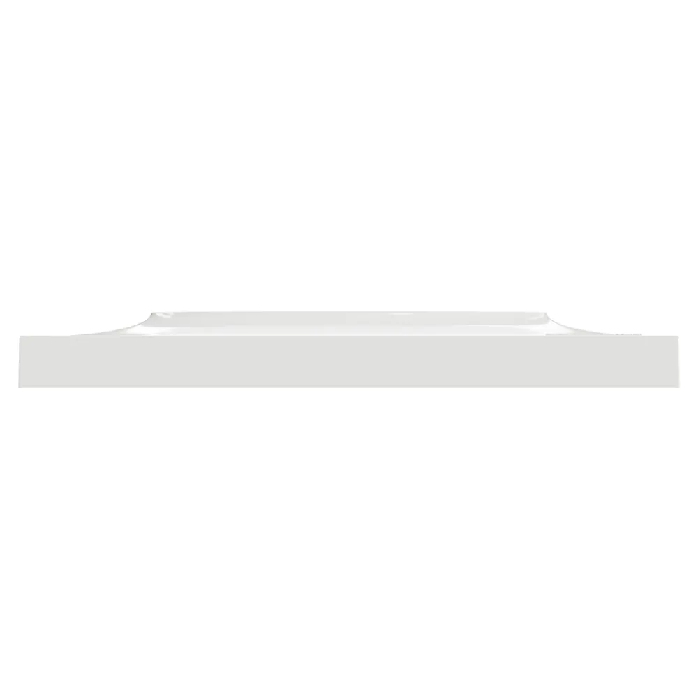 Schneider Electric Plaque de finition 1 poste Odace Styl S52C702 coloris blanc l.85 x P.10 x H.85 mm