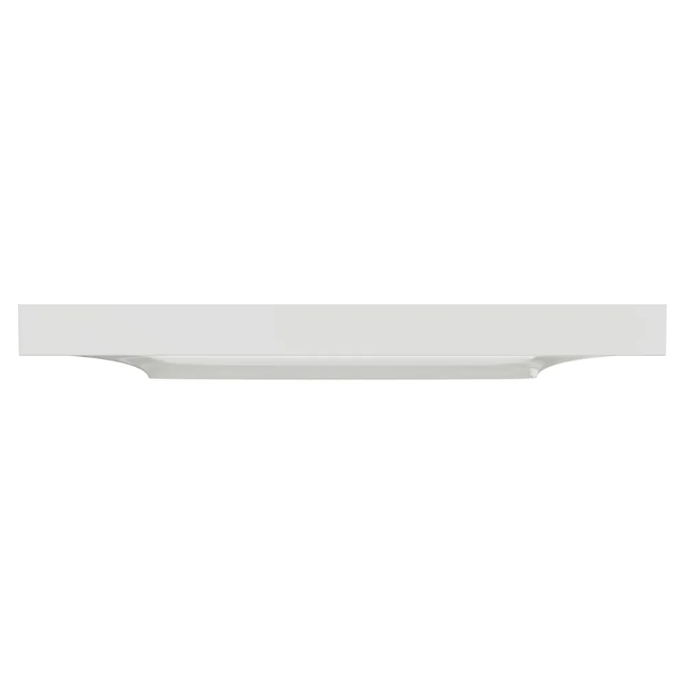Schneider Electric Plaque de finition 1 poste Odace Styl S52C702 coloris blanc l.85 x P.10 x H.85 mm