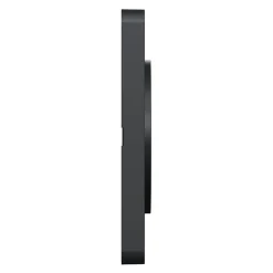 Schneider Electric Plaque De Finition Pour Interrupteur Et Prise À Composer-Plaque de finition 1 poste Odace Touch S54C802 coloris anthracite avec liseré anthracite l.85 x P.10 x H.85 mm