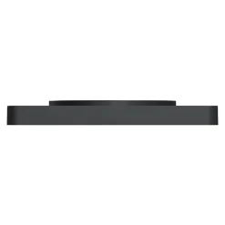 Schneider Electric Plaque De Finition Pour Interrupteur Et Prise À Composer-Plaque de finition 1 poste Odace Touch S54C802 coloris anthracite avec liseré anthracite l.85 x P.10 x H.85 mm