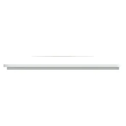 Schneider Electric Plaque De Finition Pour Interrupteur Et Prise À Composer-Plaque de finition 1 poste Ovalis S320702D coloris blanc avec liseré laiton l.87 x P.10 x H.87 mm