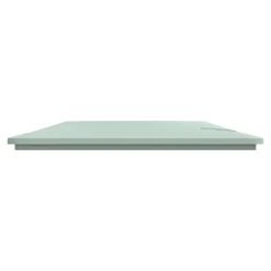 Schneider Electric Plaque de finition 1 poste Ovalis S320702A coloris sauge l.87 x P.10 x H.87 mm