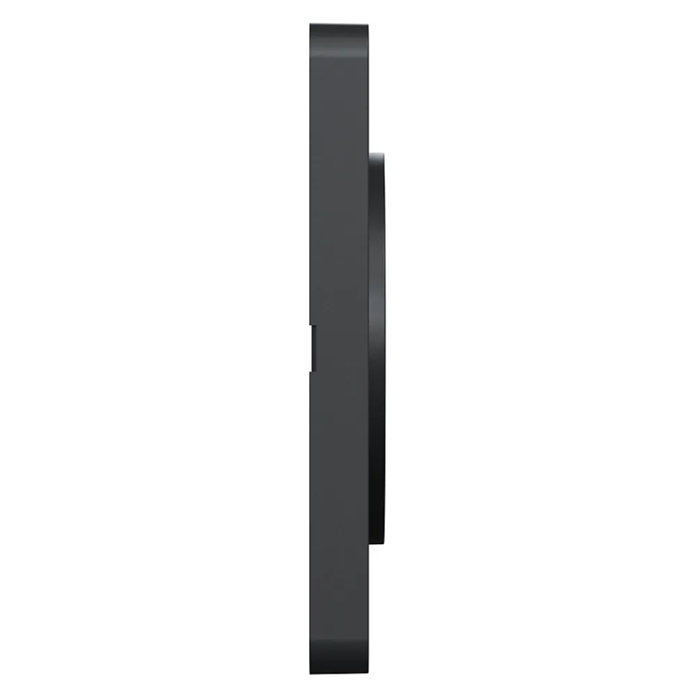Schneider Electric Plaque De Finition Pour Interrupteur Et Prise À Composer-Plaque de finition 1 poste Odace Touch S540802 coloris anthracite l.85 x P.10 x H.85 mm